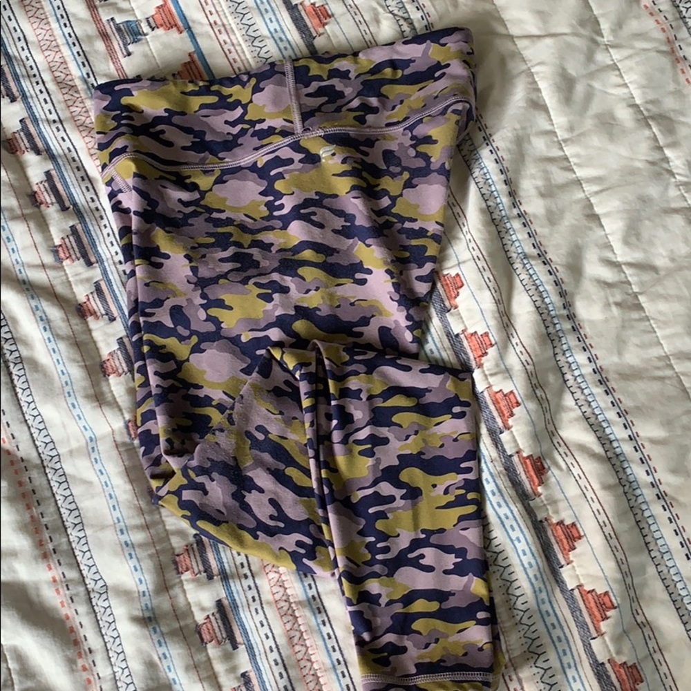 Fabletic Leggings Purple Camo
